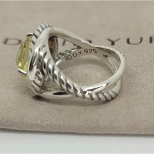 David Yurman Cocktail Citrine Ring 6.5